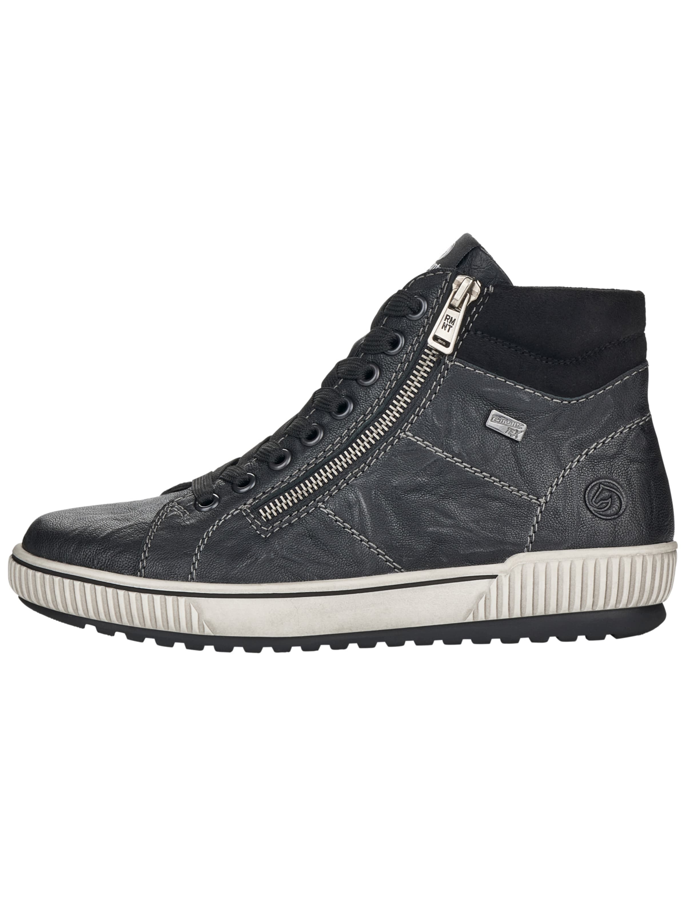 REMONTE High-Top Sneakers in Black