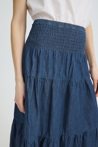 Pulz Skirt 'PZJILL' in Blue