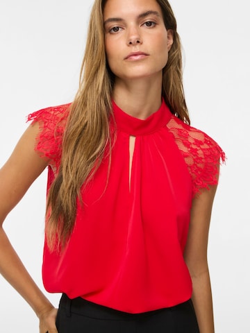 VILA Bluse 'VISimply' in Rot