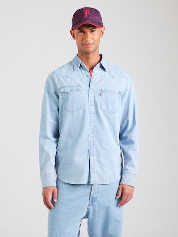 Coupe regular Chemise 'BARSTOW' LEVI'S ® en bleu : devant