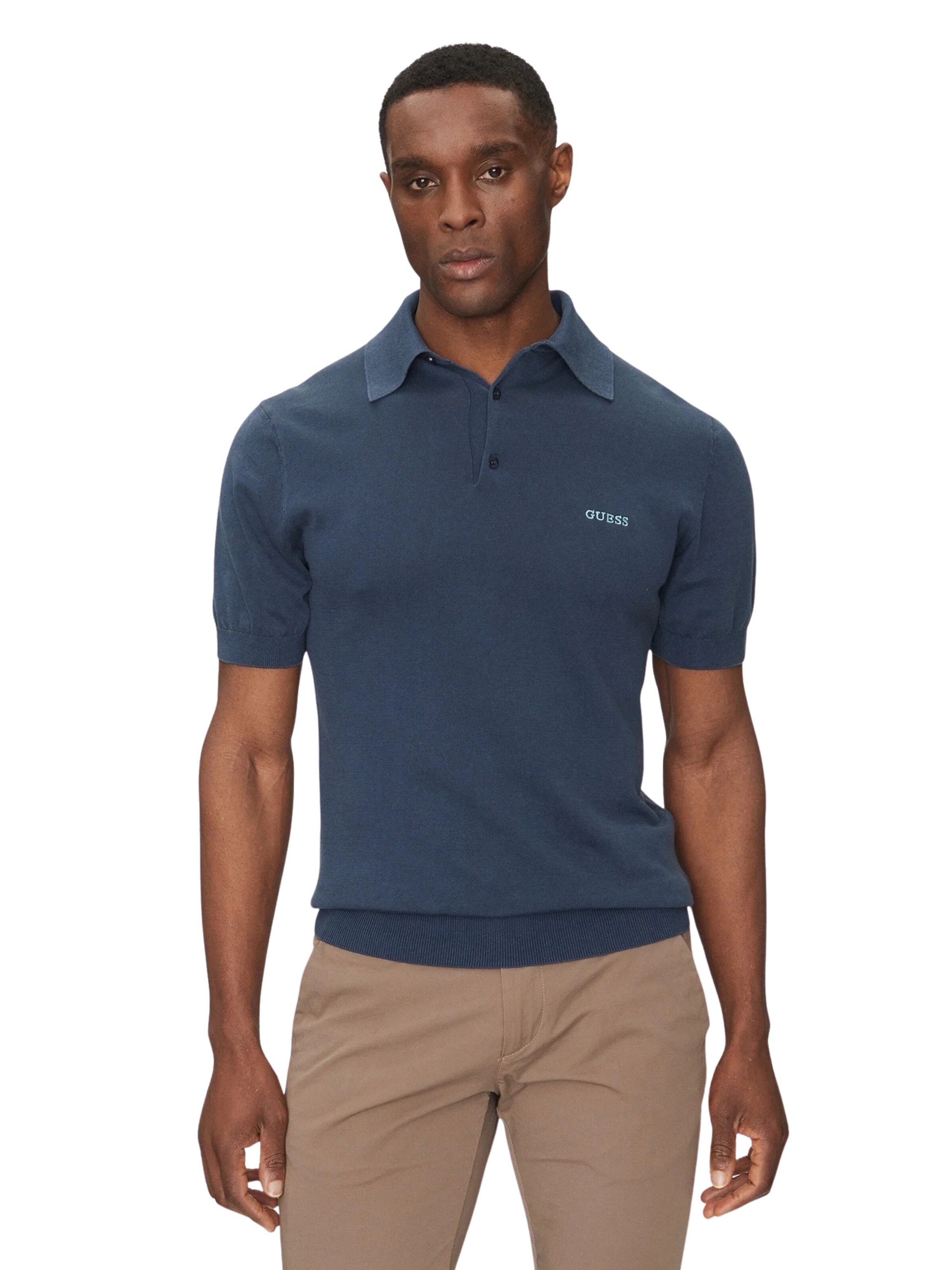 Maglietta di GUESS in blu: frontale