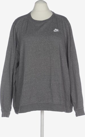 NIKE Sweatshirt & Zip-Up Hoodie in 8XL in Grey: front