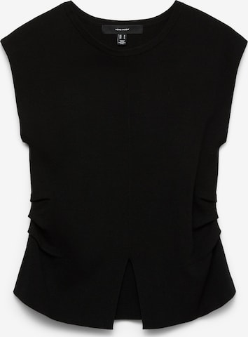 VERO MODA - Top de punto 'VMKasey' en negro: frente