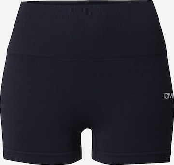 Pantaloni sport 'Ignite' de la ICANIWILL pe negru: față