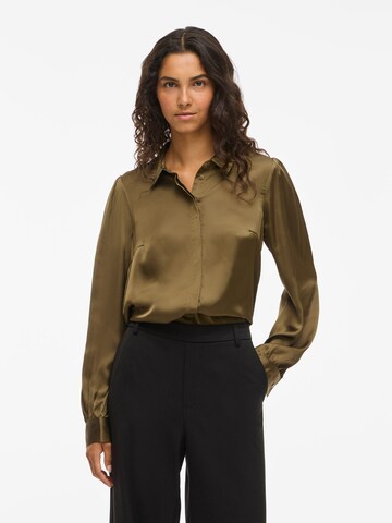VILA Blouse 'VISofie' in Groen: voorkant