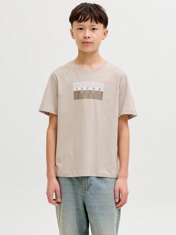 Jack & Jones Junior Shirt in Beige: front