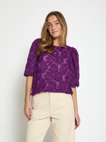 Camicia da donna 'Ingrid' di Peppercorn in lilla: frontale