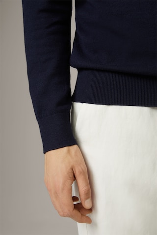 STRELLSON Pullover 'Luca' in Blau