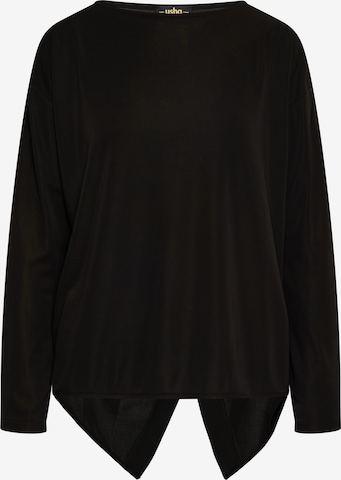 usha BLACK LABEL Μπλούζα σε μαύρο: μπροστά