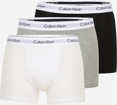 Calvin Klein Underwear Bokserishortsit värissä meleerattu harmaa / musta / valkoinen, Tuotenäkymä