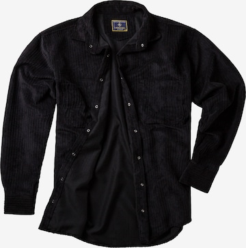 Lavecchia Button Up Shirt 'LV-5578' in Black: front