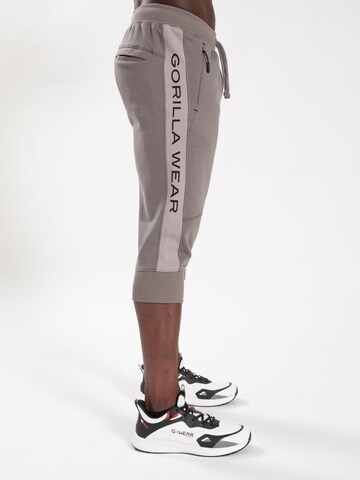 Gorilla Wear Slimfit Sportbroek 'Thompson' in Zwart