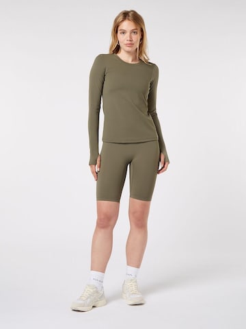 YO-GAYA Sporttop 'Long Sleeve Top' in Groen