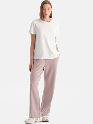 Dagi Zvonové kalhoty Kalhoty – béžová