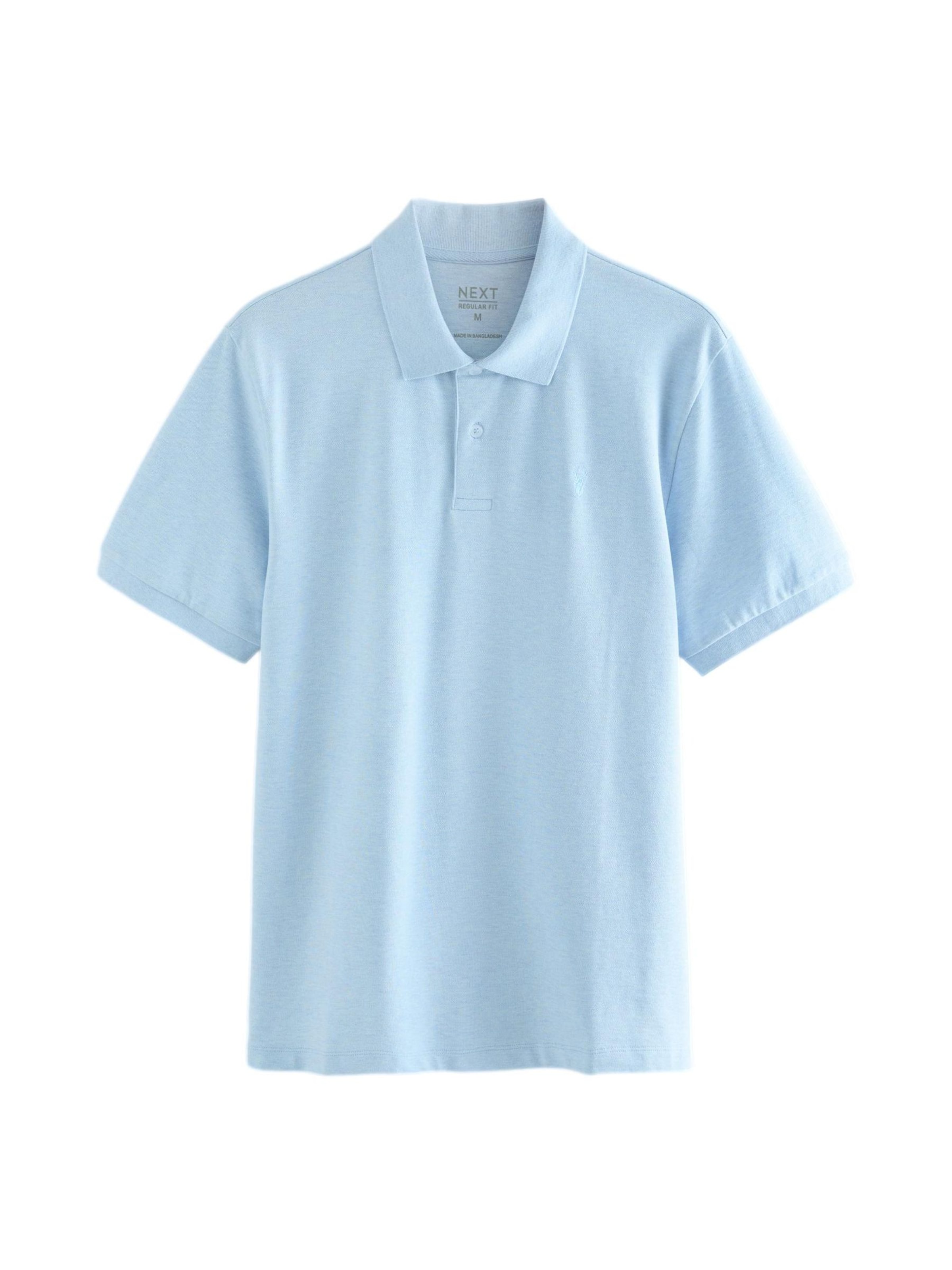 Next T-Shirt 'Pique' en bleu clair, Vue avec produit