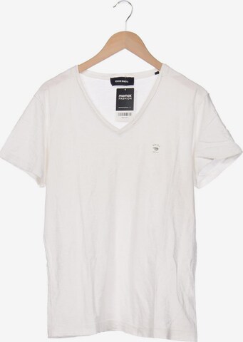 DIESEL Shirt in XL in White: front