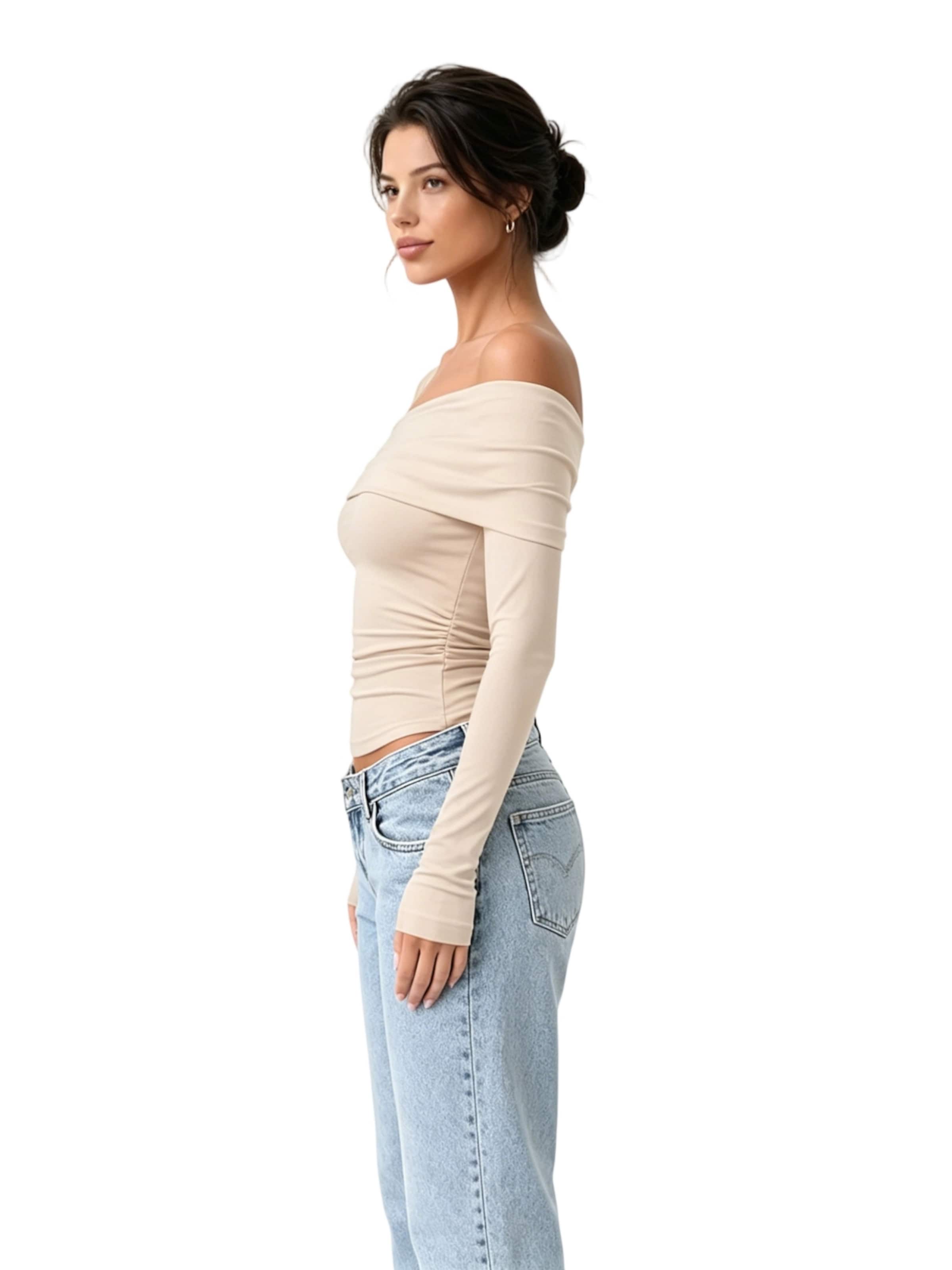 Yesfashion Top in Beige