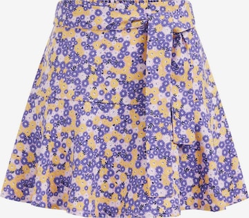 WE Fashion Spódnica w kolorze fioletowy: przód