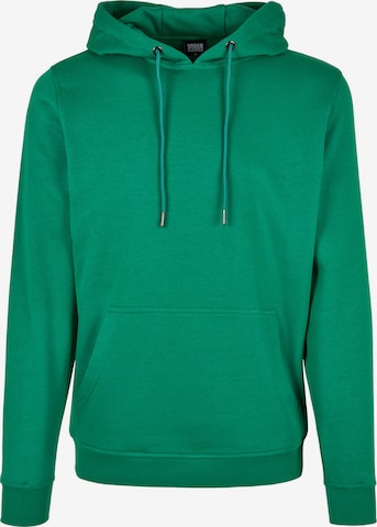 Sweat-shirt 'Terry' Urban Classics en vert : devant