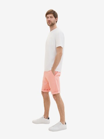 TOM TAILOR Regular Shorts in Pink