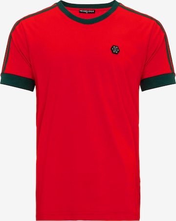 Redbridge T-Shirt 'Sacramento' in Rot: predná strana