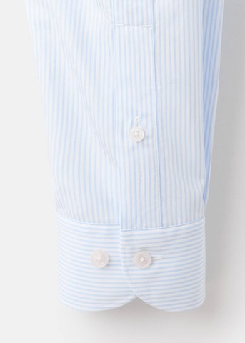 MANGO MAN Slim fit Button Up Shirt 'Vecchia1' in Blue