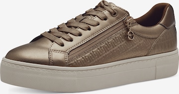 Tamaris Trampki niskie w kolorze szary: przód