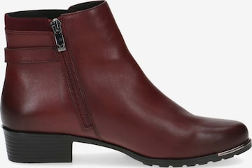 CAPRICE Ankle Boots in Rot