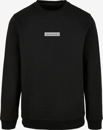 F4NT4STIC Sweatshirt 'SIlvester Party Happy People Only' in Schwarz: predná strana