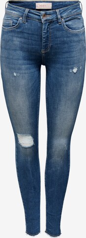 ONLY Skinny Jeans 'Blush' in Blauw: voorkant