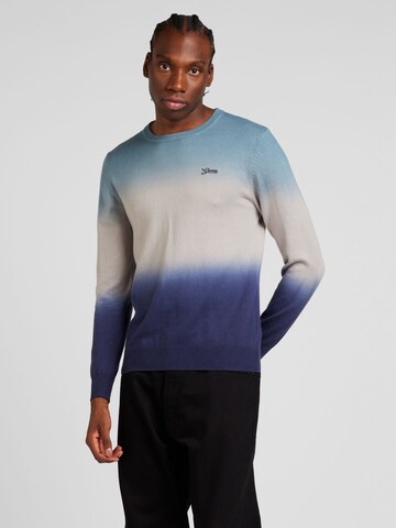 GUESS Pullover 'Edwin' in Blau: Vorderseite