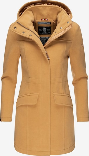 Demisezoninis paltas iš MARIKOO, spalva – kupranugario, Prekių apžvalga