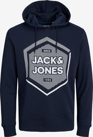 JACK & JONES Sweatshirt 'Stein' in Blue: front