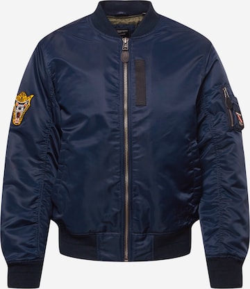 Superdry Jacke 'MA1' in Blau: predná strana