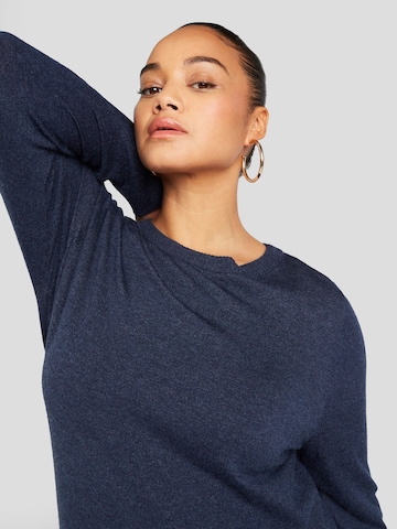 ONLY Carmakoma Pullover 'IBI' in Blau