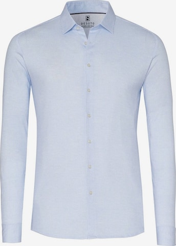 DESOTO Hemd in Blau: Vorderseite