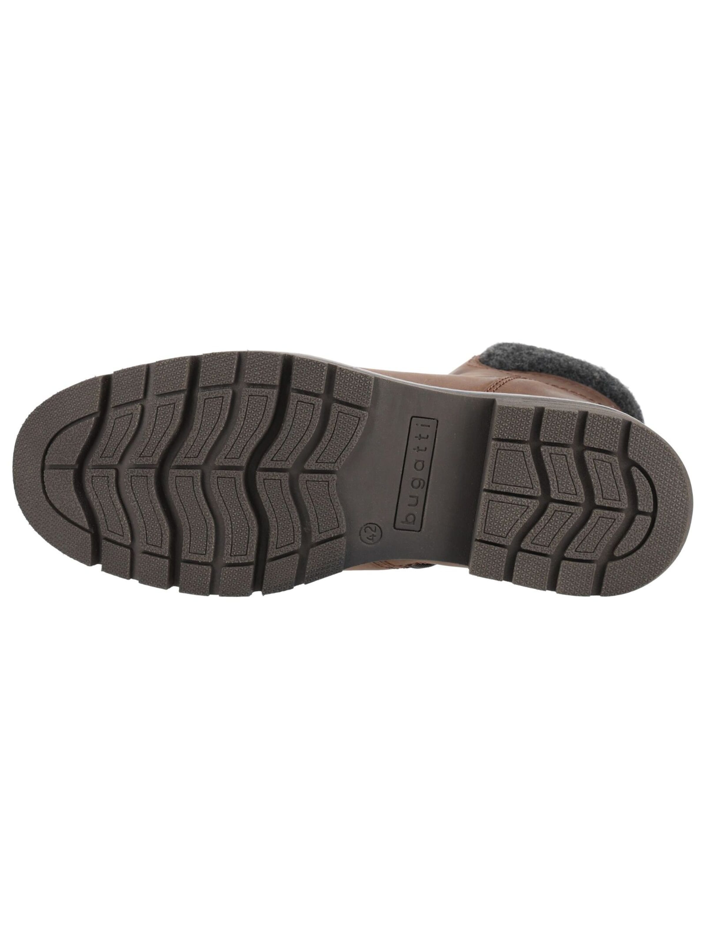 Bottines à lacets bugatti en marron