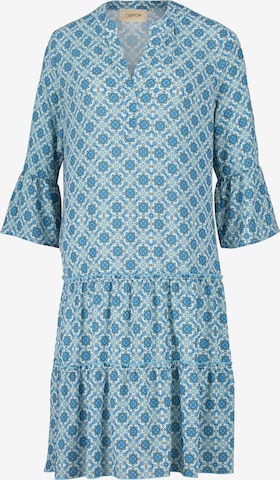 Cartoon Kleid in Blau: predná strana