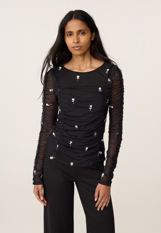 Fabienne Chapot Blouse in Black: front