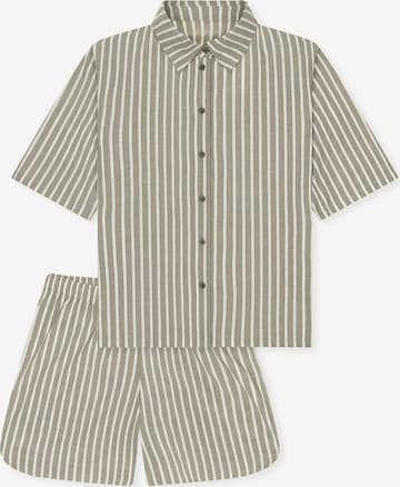 Pyjama ' Selected Premium ' SCHIESSER en beige : devant