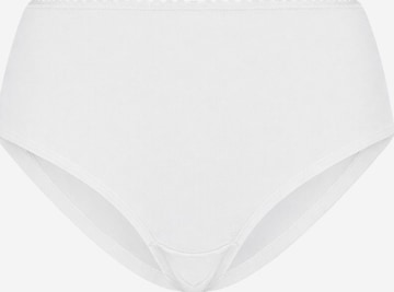Albero Natur Boyshorts 'Damen Pants aus Bio-Baumwolle mit Spitze' in White: front