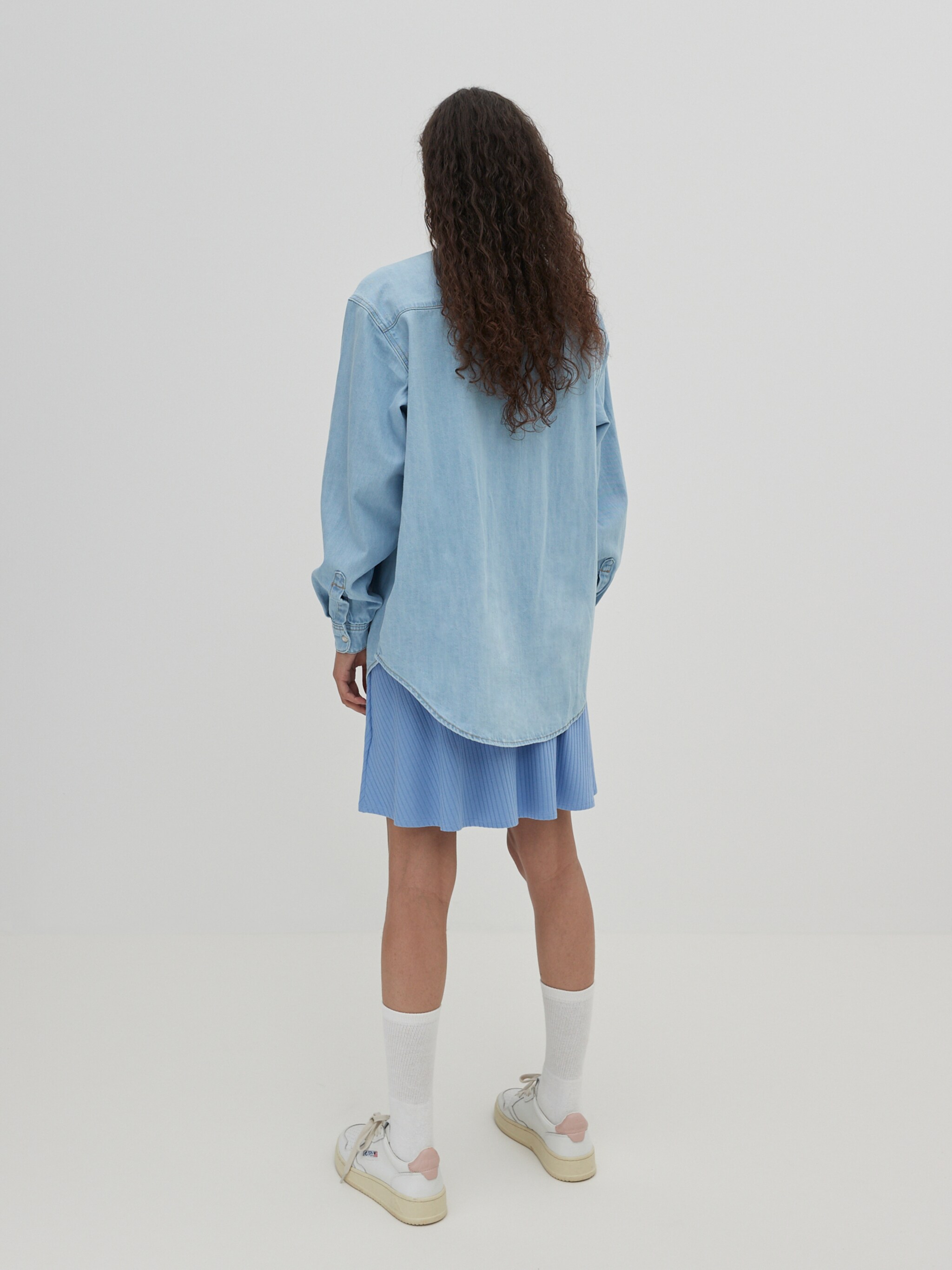 EDITED Produkte Hemd 'Dani' blau
