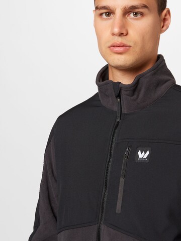 Whistler Funktionsfleecejacke 'Evo' in Grau