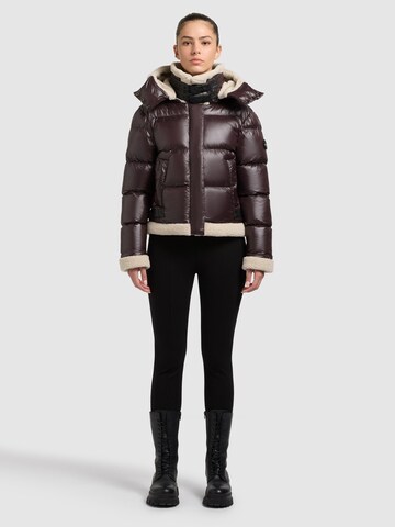khujo Winter jacket 'Nessie2' in Brown