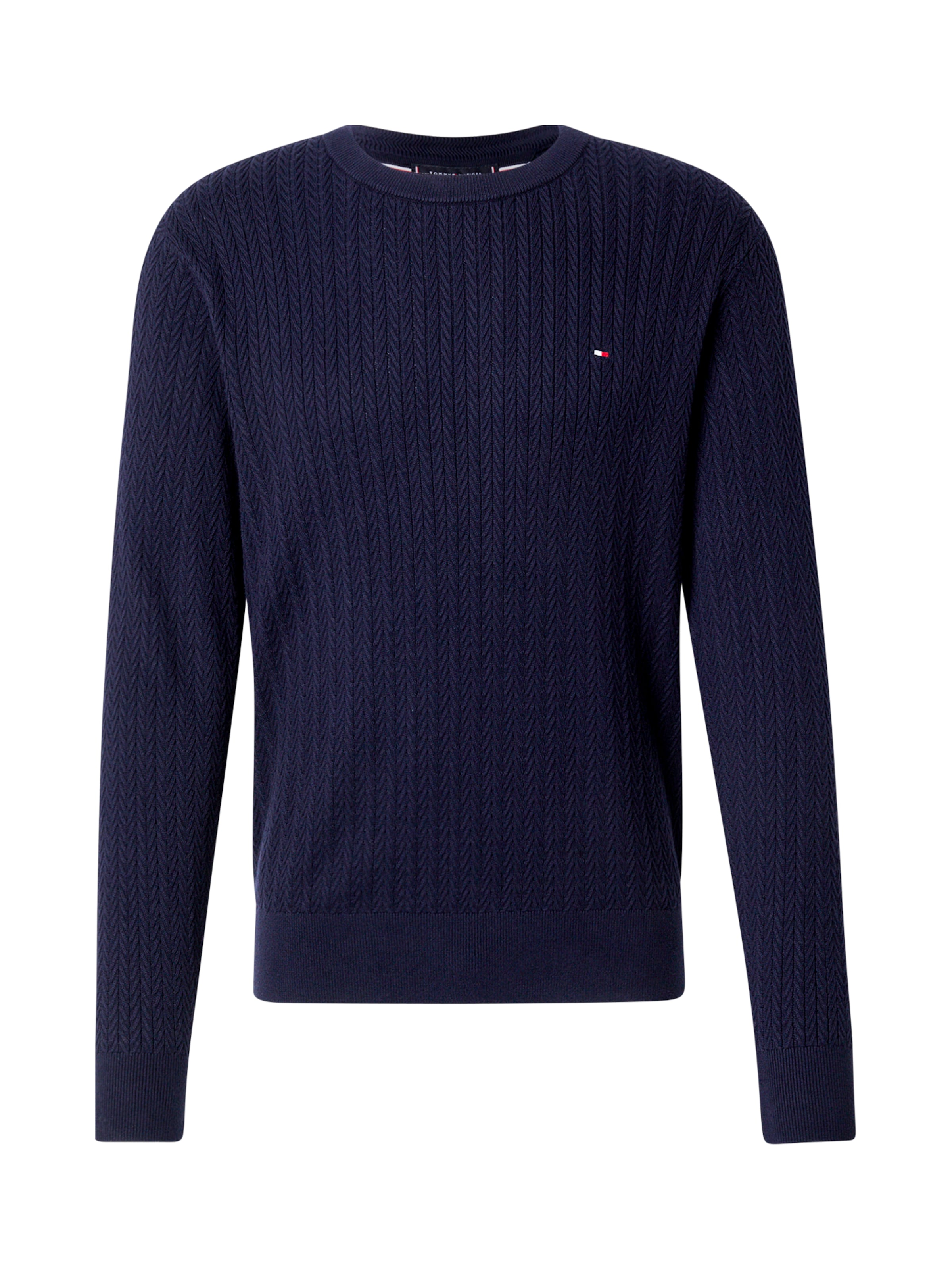Pull-over TOMMY HILFIGER en bleu : devant