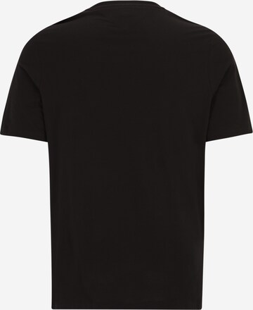 Tommy Hilfiger Big & Tall - Camiseta 'VARSITY' en negro