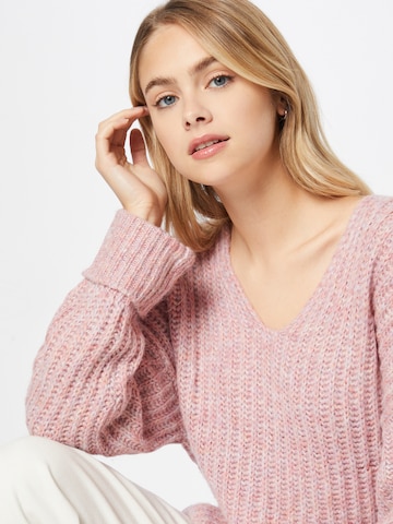 ONLY Pullover 'Scala' in Lila