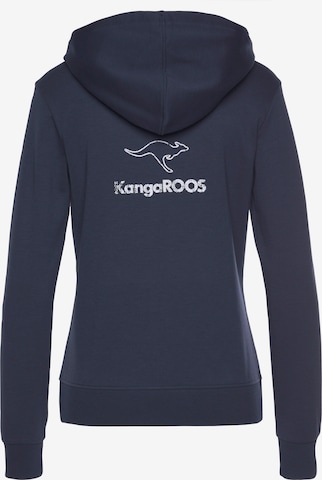 KangaROOS Sweatjacke in Blau