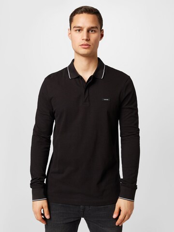 Calvin Klein Shirt in Zwart: voorkant