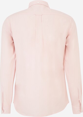 FARAH Slim Fit Skjorte 'BREWER' i pink